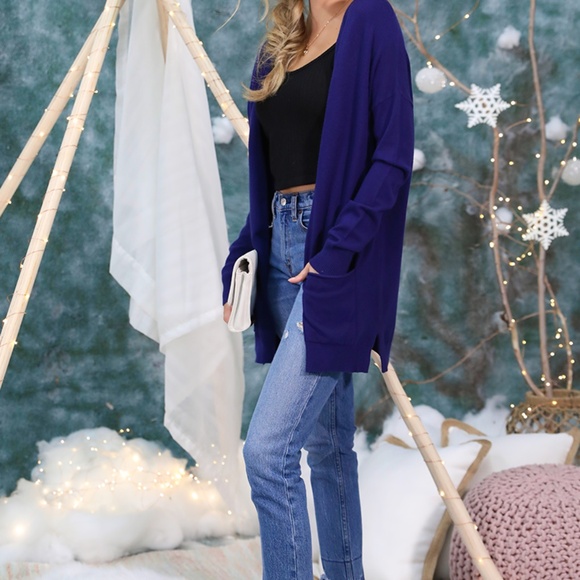 (NWT) LOOSE Fit with Pocket Sweater Cardigan - Picture 10 of 15